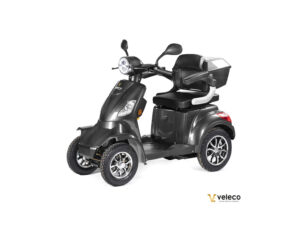 VELECO Faster Seniorenmobil Lithium-Ionen Akku 4-Rad, 1000W, 12 km/h Grau