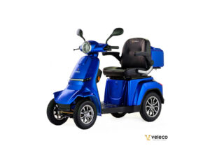 Veleco GRAVIS Blau Seniorenmobil 4-Rad, 1000W, 12 km/h