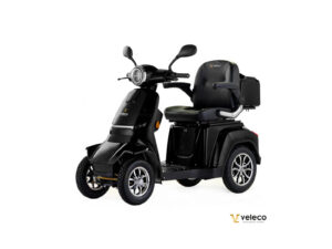 Veleco GRAVIS Schwarz Seniorenmobil 4-Rad, 1000W, 12 km/h