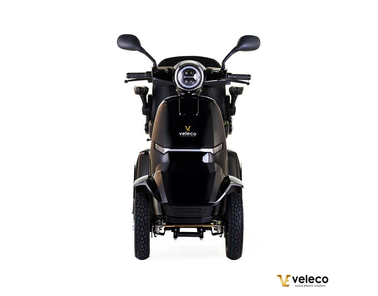 Veleco GRAVIS Schwarz Seniorenmobil 4-Rad, 1000W, 12 km/h – Bild 3