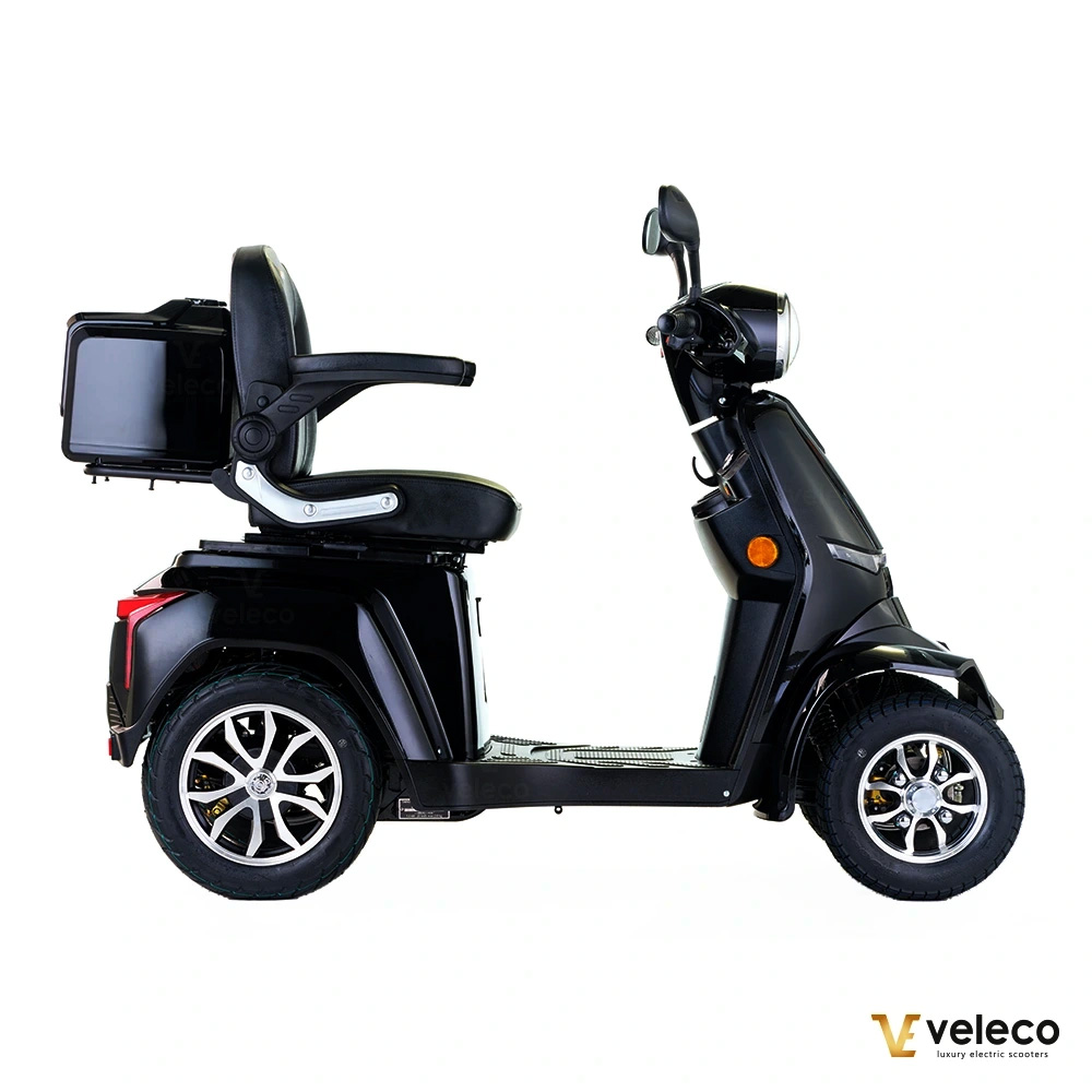 Veleco GRAVIS Schwarz Seniorenmobil 4-Rad, 1000W, 12 km/h – Bild 4