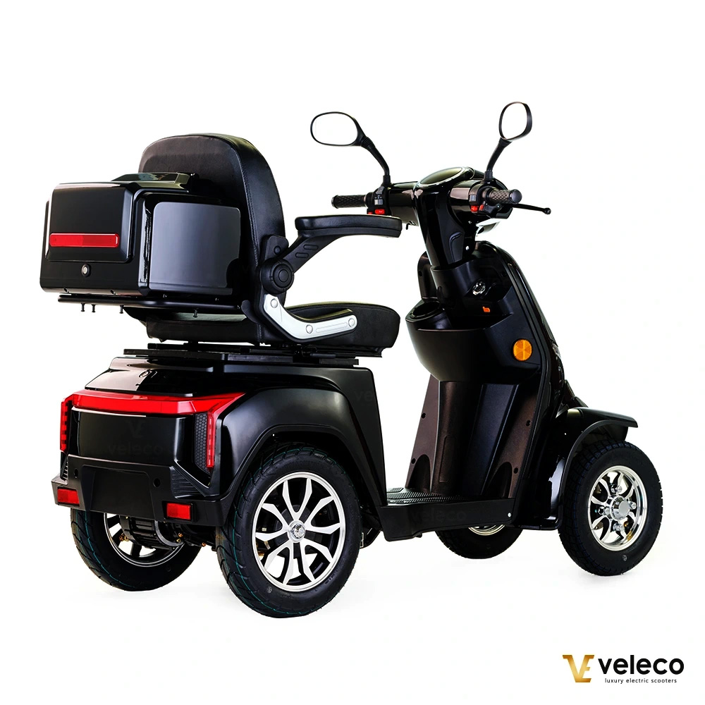 Veleco GRAVIS Schwarz Seniorenmobil 4-Rad, 1000W, 12 km/h – Bild 5