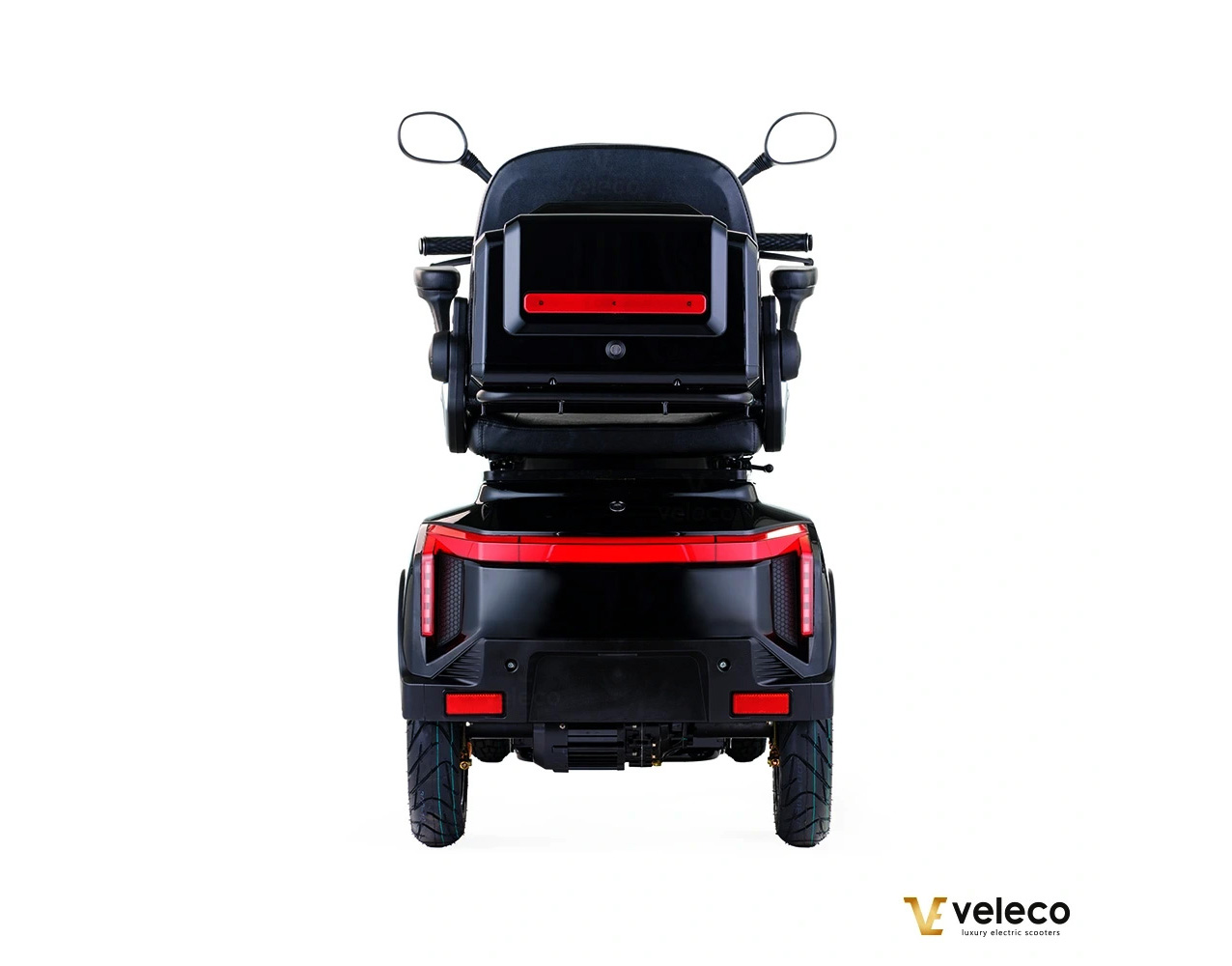 Veleco GRAVIS Schwarz Seniorenmobil 4-Rad, 1000W, 12 km/h – Bild 7