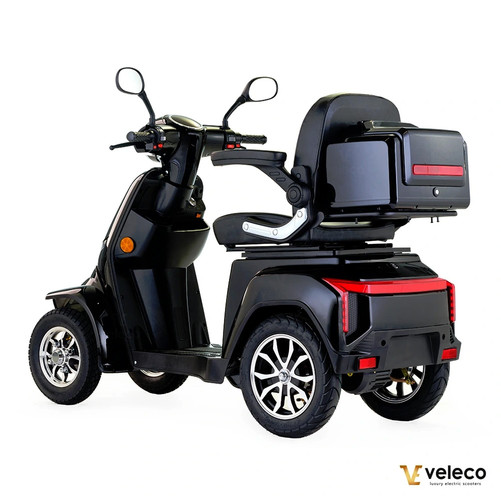 Veleco GRAVIS Schwarz Seniorenmobil 4-Rad, 1000W, 12 km/h – Bild 9