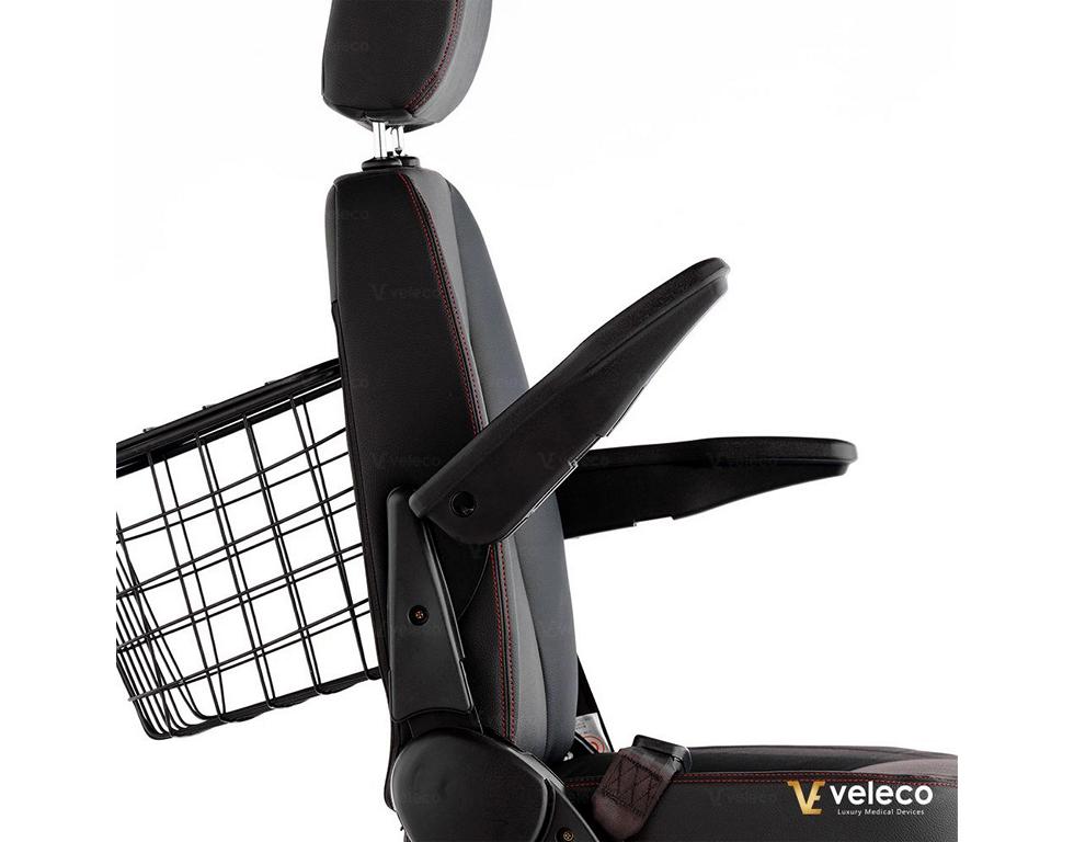 Veleco TURRIS mit Kapitänssitz, 800W, 12 km/h Rot – Bild 6