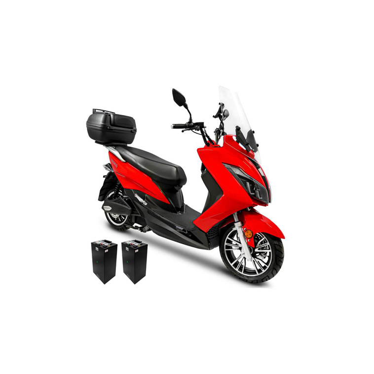 Maximus, E-Scooter MX2, 45 km/h, 2x Lithium Akkus, 3000 Watt