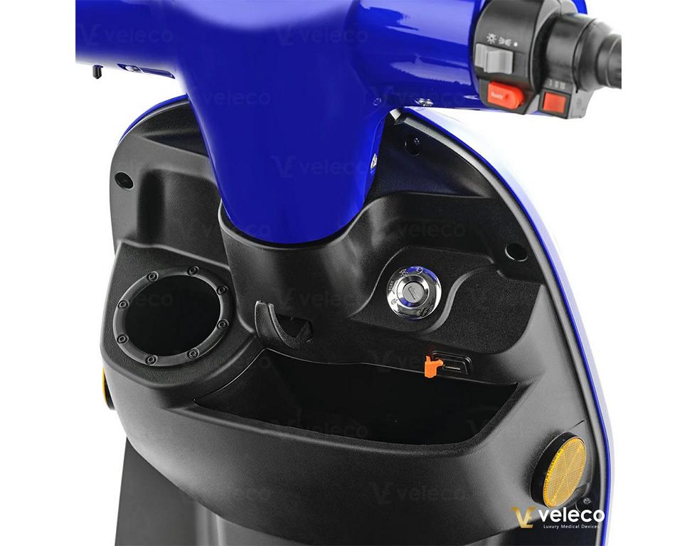 Veleco TURRIS mit Kapitänssitz, 800W, 12 km/h Rot – Bild 8