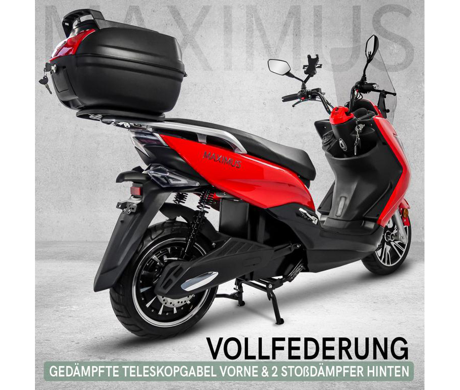 Maximus, E-Scooter MX2-45 - 45 km/h, Lithium Akku, 3000 Watt – Bild 9