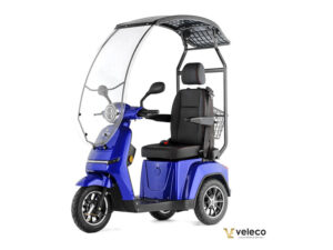 Veleco TURRIS Elektromobil mit Dach und einem Kapitänssitz