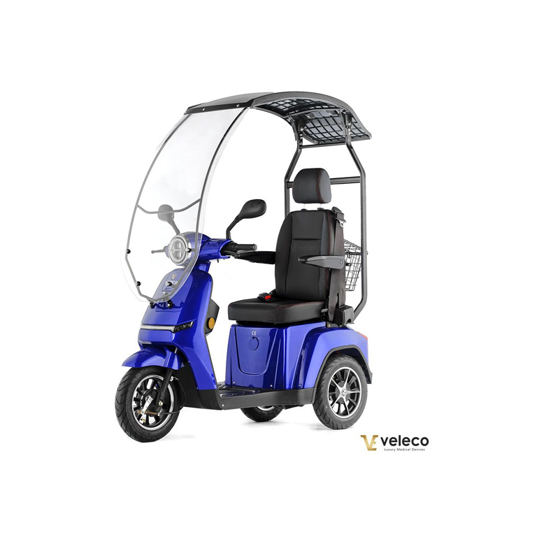 Veleco TURRIS Elektromobil mit Dach und einem Kapitänssitz