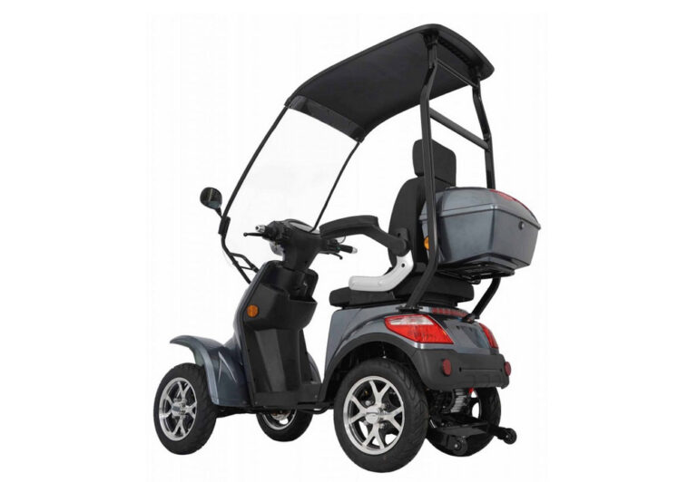 Seniorenmobil VITA CARE 4000 25 km_h Lithium-Batterie Dach Elektromobil Seite_hinten