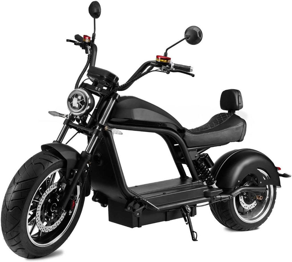 E-Chopper HL 6.0, Elektroroller, 45km/h, 3000 Watt, Lithium Akku – Bild 3