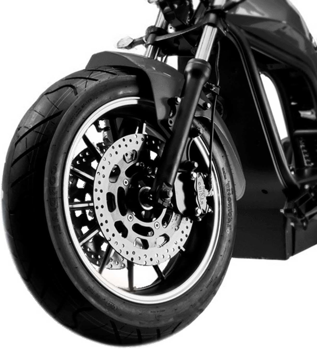 E-Chopper HL 6.0, Elektroroller, 45km/h, 3000 Watt, Lithium Akku – Bild 9