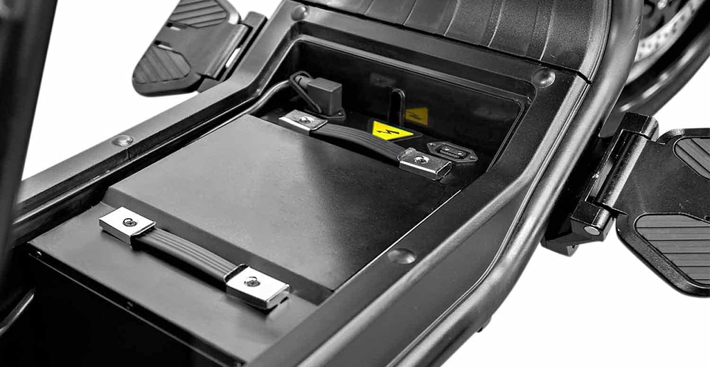 E-Chopper HL 6.0, Elektroroller, 45km/h, 3000 Watt, Lithium Akku – Bild 6