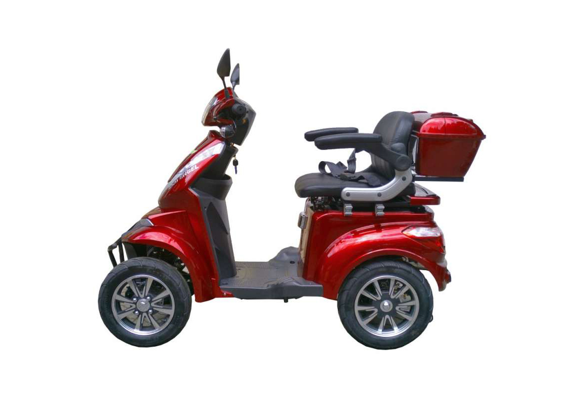 Elektromobil ECO ENGEL 532 Rot 1000 Watt Motor 4 Rad 25 km/h – Bild 4