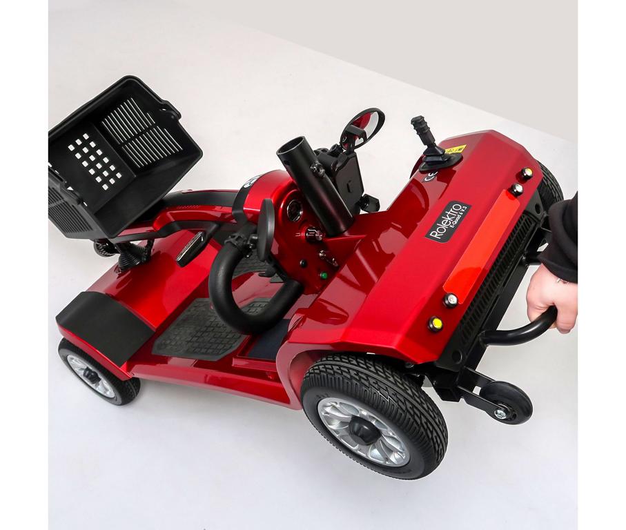 Elektromobil Rolektro E-Quad 6 V.3 Lithium, Rot, 6 km/h – Bild 10