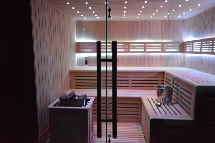 Sauna TS 4020-1 ADC Bio-Kombiofen, 200x180cm Designersauna – Bild 7