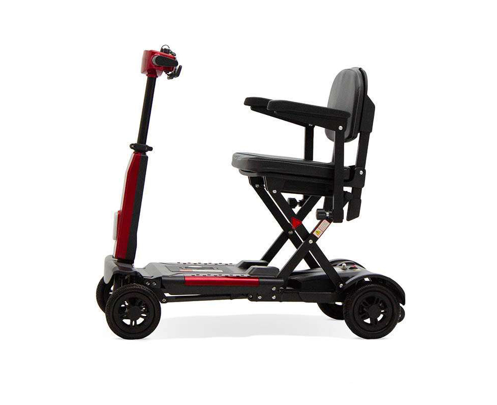 Elektromobil Eco Engel 406 Rot Klappbar 4 Rad, 6 km/h – Bild 2