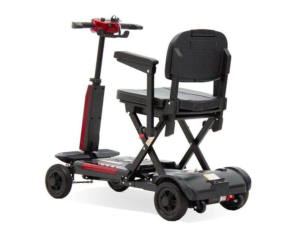 Elektromobil Eco Engel 406 Rot Klappbar 4 Rad, 6 km/h – Bild 5