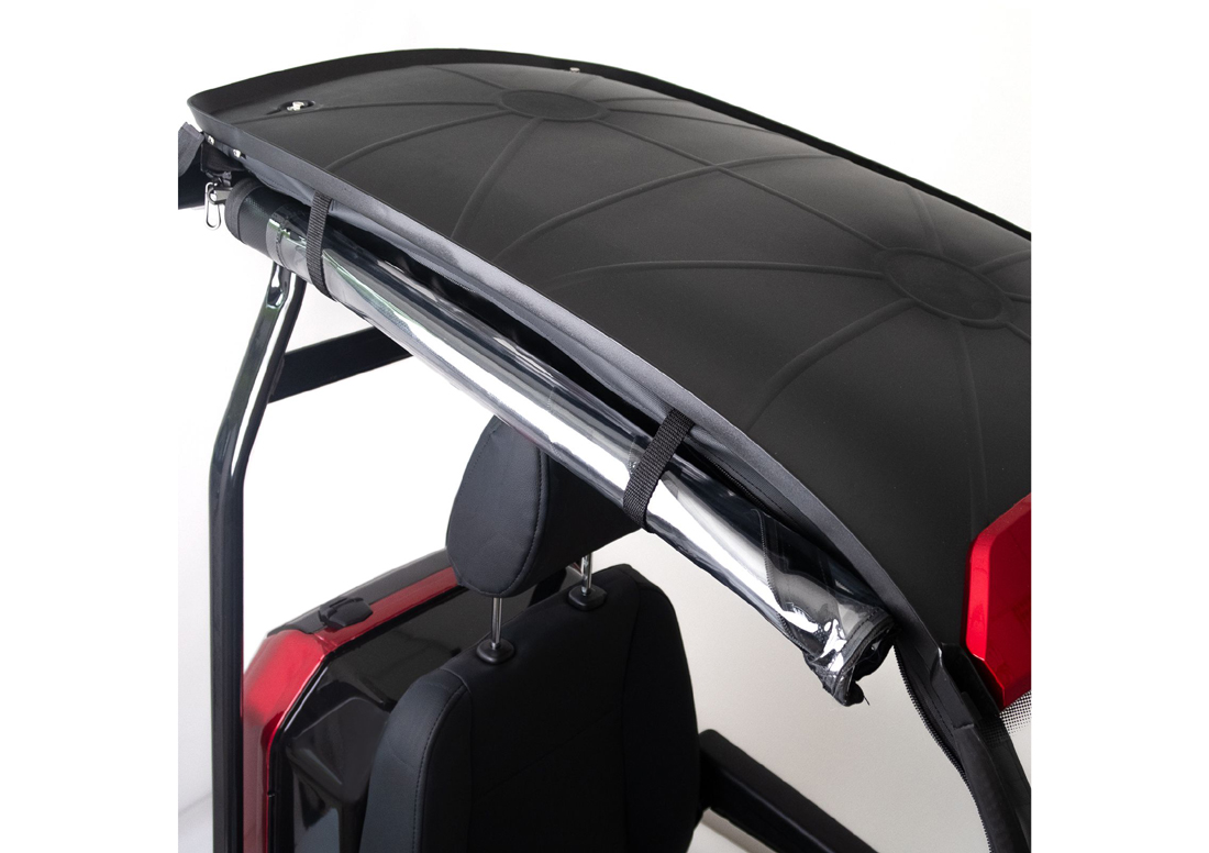 Rolektro Deisla DS4-25 Vierrad mit Dach und Wetterschutz, Lithium-Akku – Bild 10