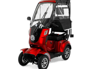 Rolektro Deisla DS4-25 Vierrad mit Dach und Wetterschutz, Lithium-Akku