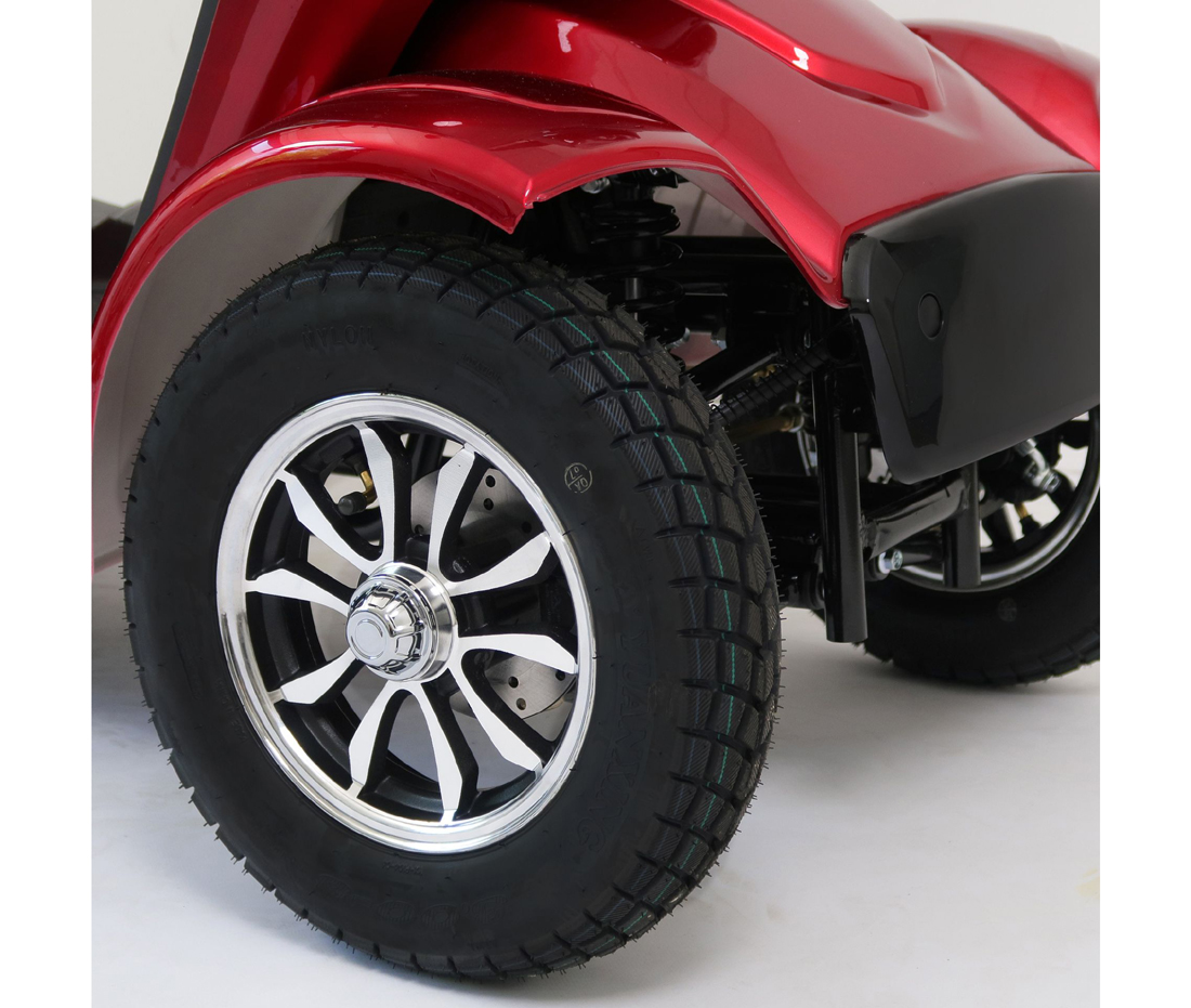 Rolektro Deisla DS4-25 Vierrad mit Dach und Wetterschutz, Lithium-Akku – Bild 14