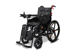 Rolektro E-Rollstuhl ERS-6 Li, Schwarz, 6km/h, 2x250 Watt