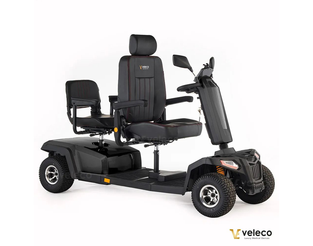 Veleco Sharpy TWIN, Elektromobil Doppelsitz 1400 Watt – Bild 10