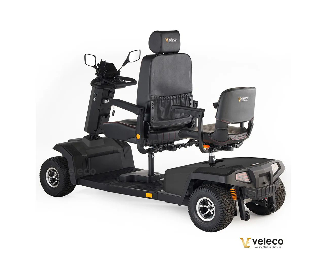 Veleco Sharpy TWIN, Elektromobil Doppelsitz 1400 Watt – Bild 12